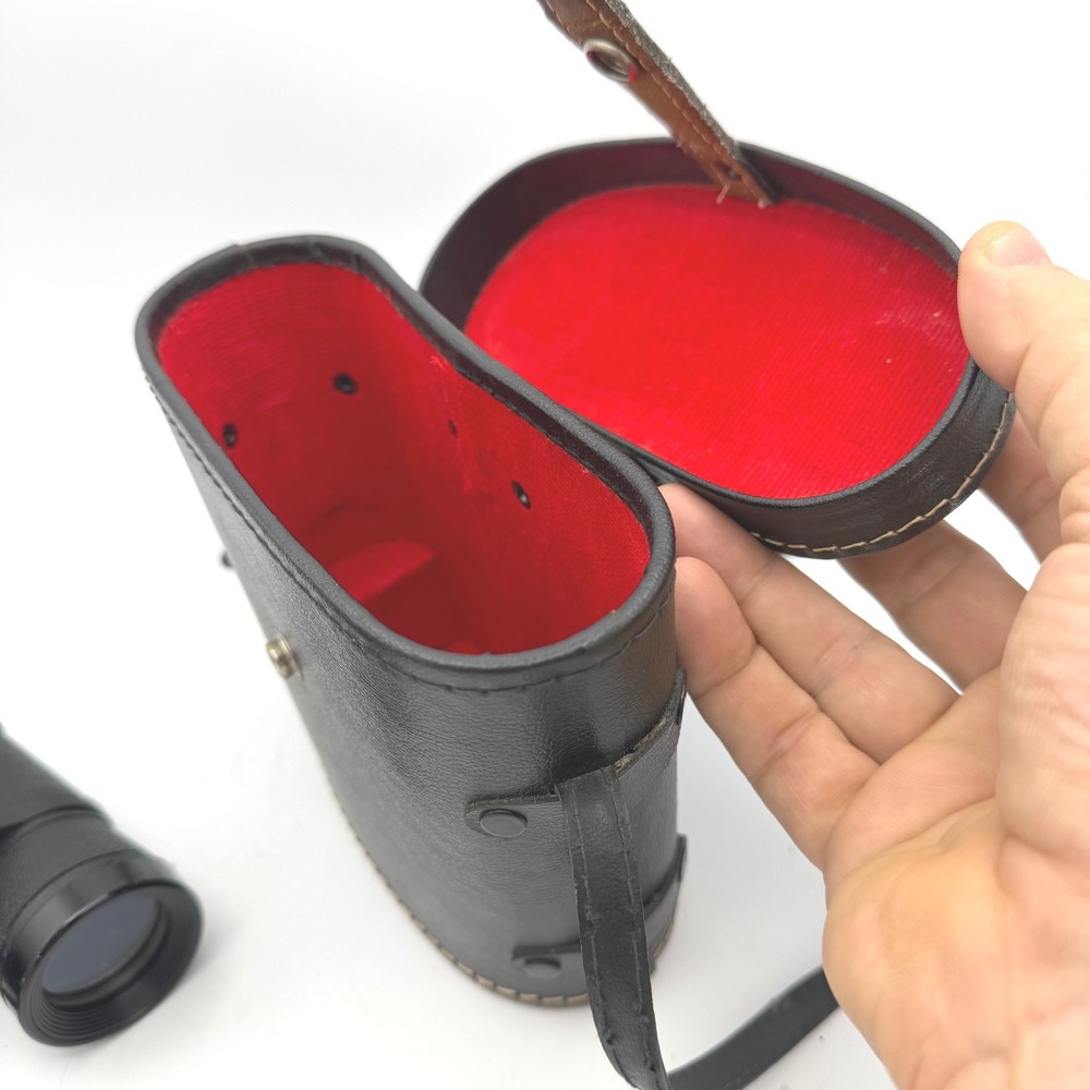 Vintage Korvettes Binoculars 7x35 Coated Optics with Case Hunting Birding - Picture 6 of 7